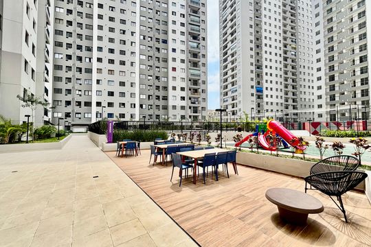 Área comum de apartamento para alugar com 2 quartos, 42m² em Vila Campanela, São Paulo