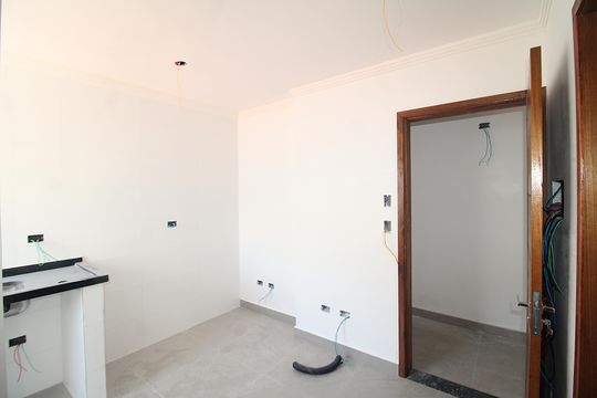 Sala / Cozinha de apartamento para alugar com 2 quartos, 35m² em Santana, São Paulo