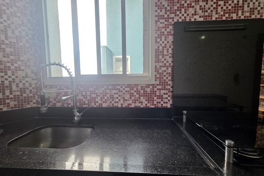 Cozinha de apartamento para alugar com 2 quartos, 100m² em Parque Capuava, Santo André