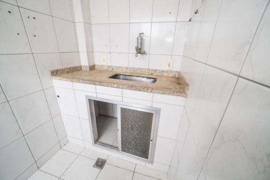 Cozinha de apartamento à venda com 1 quarto, 40m² em Madureira, Rio de Janeiro