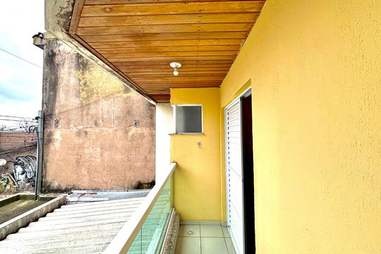 Varanda de casa para alugar com 2 quartos, 88m² em Jardim Fernandes, São Paulo