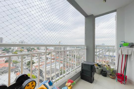 Sacada de apartamento à venda com 3 quartos, 69m² em Presidente Altino, Osasco