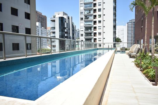 Área comum - Piscina de kitnet/studio à venda com 0 quarto, 29m² em Vila Clementino, São Paulo