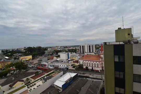 Vista da Sala de kitnet/studio à venda com 1 quarto, 31m² em Água Verde, Curitiba