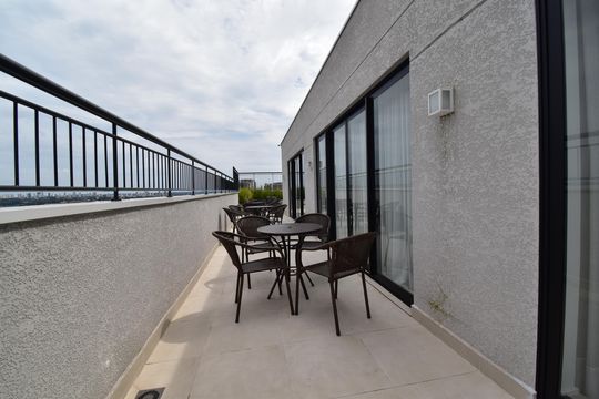 Área comum de kitnet/studio à venda com 1 quarto, 31m² em Água Verde, Curitiba