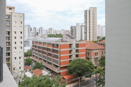 Vista Varanda  de apartamento para alugar com 1 quarto, 40m² em Perdizes, São Paulo