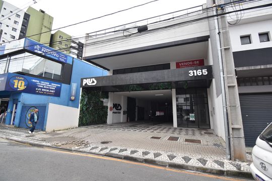 Fachada da fachada de kitnet/studio à venda com 1 quarto, 31m² em Água Verde, Curitiba