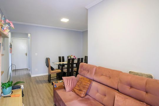 Sala de apartamento à venda com 3 quartos, 69m² em Rudge Ramos, São Bernardo do Campo