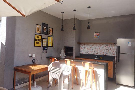 Área comum - Churrasqueira de apartamento para alugar com 2 quartos, 47m² em Taquara, Rio de Janeiro