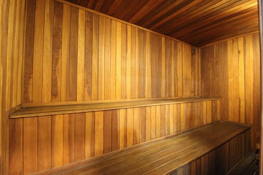 Área Comum - Sauna de apartamento para alugar com 2 quartos, 55m² em Indianópolis, São Paulo