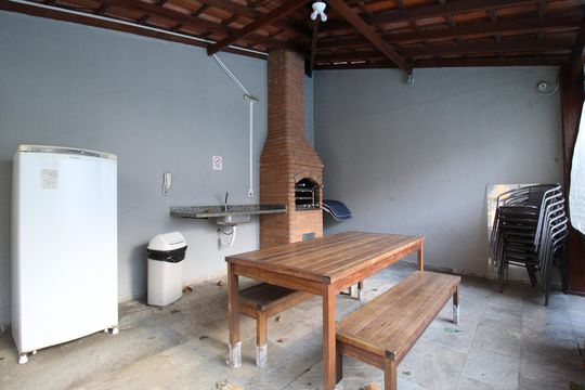 Área Comum - Churrasqueira de apartamento para alugar com 2 quartos, 55m² em Indianópolis, São Paulo