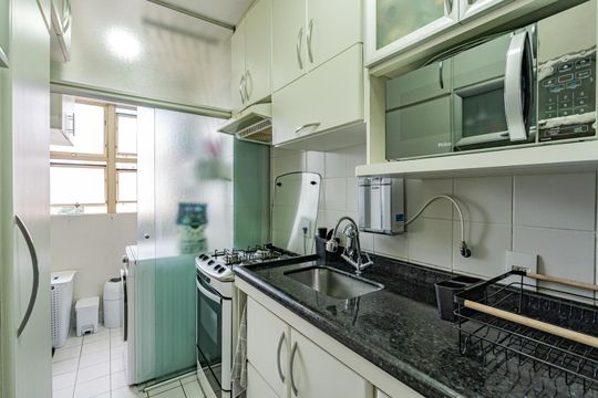 Cozinha de apartamento à venda com 3 quartos, 64m² em Vila Vera, São Paulo
