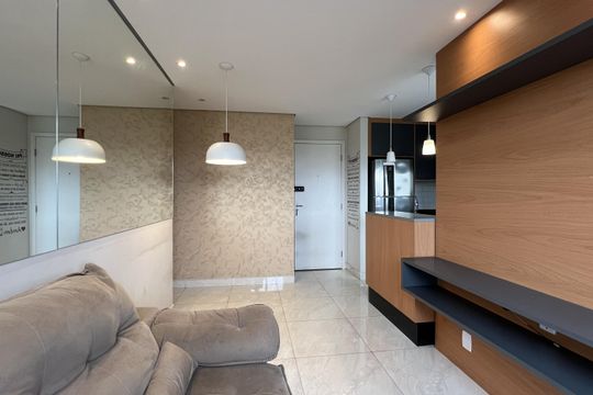 Sala de apartamento à venda com 2 quartos, 45m² em Vila Bremen, Guarulhos