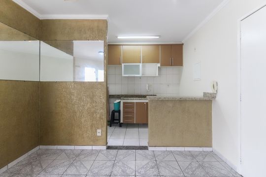 Cozinha de apartamento para alugar com 2 quartos, 47m² em Fazenda Aricanduva, São Paulo