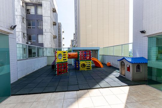 Área comum - Playground de apartamento à venda com 3 quartos, 80m² em Barro Preto, Belo Horizonte