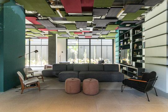 Salão de Festas de apartamento para alugar com 1 quarto, 43m² em República, São Paulo