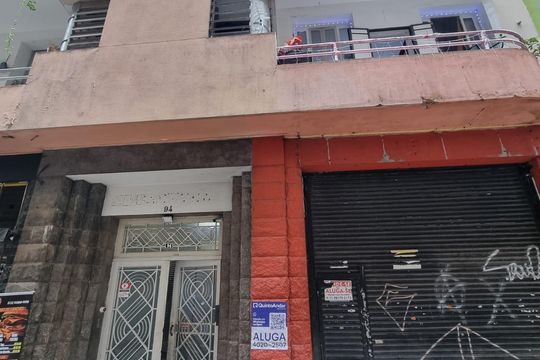 Fachada de kitnet/studio à venda com 1 quarto, 44m² em Centro Histórico de São Paulo, São Paulo