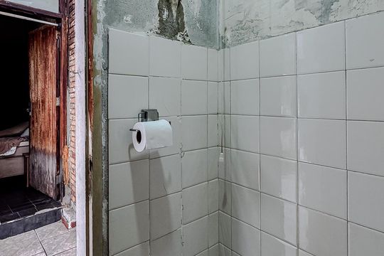 Banheiro de serviço de casa para alugar com 6 quartos, 212m² em Belenzinho, São Paulo