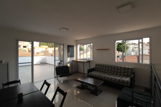 Sala de apartamento para alugar com 3 quartos, 205m² em Santa Amelia, Belo Horizonte