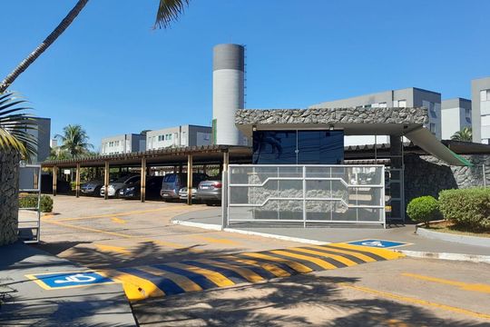 Fachada de apartamento para alugar com 3 quartos, 62m² em Custódio Pereira, Uberlândia