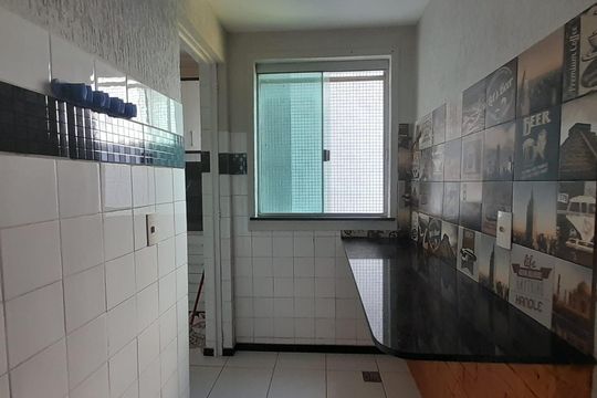 Área de serviço de apartamento para alugar com 3 quartos, 62m² em Custódio Pereira, Uberlândia