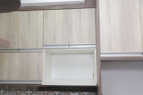 Cozinha/ armário de apartamento para alugar com 2 quartos, 40m² em Colônia (zona Leste), São Paulo