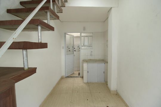 Sala/Cozinha de apartamento para alugar com 1 quarto, 29m² em Jardim Zulmira, Sorocaba