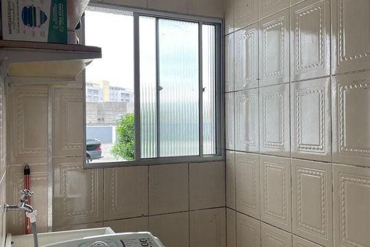 Área de serviço de apartamento para alugar com 2 quartos, 66m² em Jardim Dayse, Ferraz de Vasconcelos