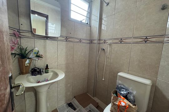 Banheiro da Suíte de apartamento à venda com 3 quartos, 70m² em Vila Osasco, Osasco