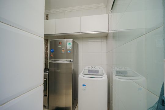 Área de Serviço de apartamento para alugar com 2 quartos, 52m² em Itaipuaçu, Maricá