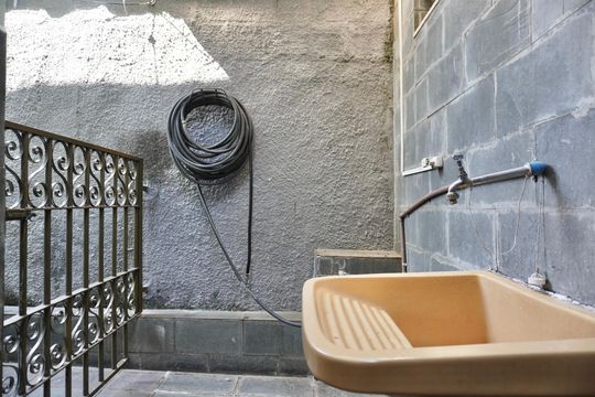 Área de Serviço de casa para alugar com 1 quarto, 53m² em Santa Cruz, Belo Horizonte