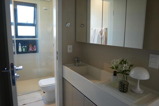 Banheiro Social de apartamento à venda com 3 quartos, 180m² em Vila Paris, Belo Horizonte