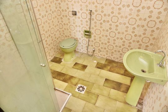 Banheiro  de apartamento para alugar com 2 quartos, 67m² em Lourdes, Belo Horizonte