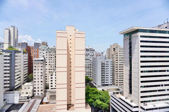 Quarto 1 - Vista  de apartamento para alugar com 2 quartos, 67m² em Lourdes, Belo Horizonte