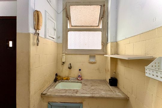 Cozinha de apartamento para alugar com 1 quarto, 30m² em Flamengo, Rio de Janeiro