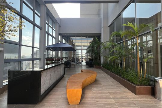 Área comum de kitnet/studio à venda com 1 quarto, 31m² em Pinheiros, São Paulo