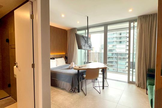 Cozinha de kitnet/studio à venda com 1 quarto, 31m² em Pinheiros, São Paulo