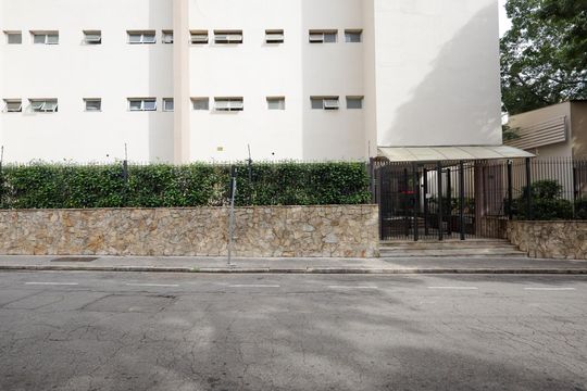FACHADA de apartamento à venda com 2 quartos, 77m² em Brooklin, São Paulo