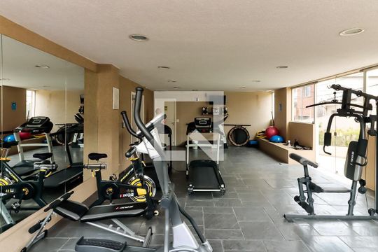 Área comum - Academia de apartamento para alugar com 2 quartos, 76m² em Santana, São Paulo