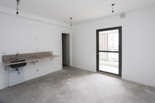 Studio de kitnet/studio à venda com 1 quarto, 33m² em Jardim das Acacias, São Paulo