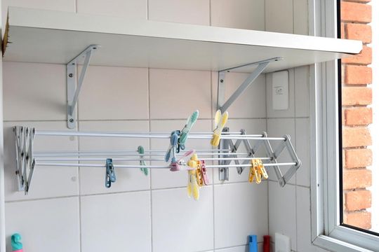 Área de Serviço de apartamento para alugar com 1 quarto, 45m² em Paraíso, São Paulo