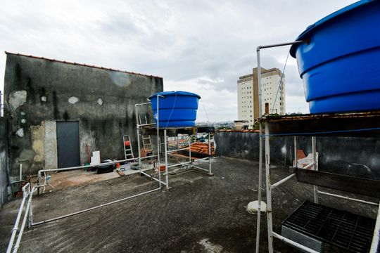 Varanda de casa para alugar com 1 quarto, 68m² em Jardim do Papai, Guarulhos