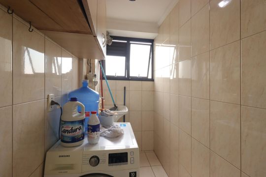 Área de Serviço de apartamento à venda com 3 quartos, 87m² em Vila Eldizia, Santo André