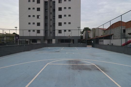 Área Comum - Quadra 1 de apartamento à venda com 3 quartos, 87m² em Vila Eldizia, Santo André