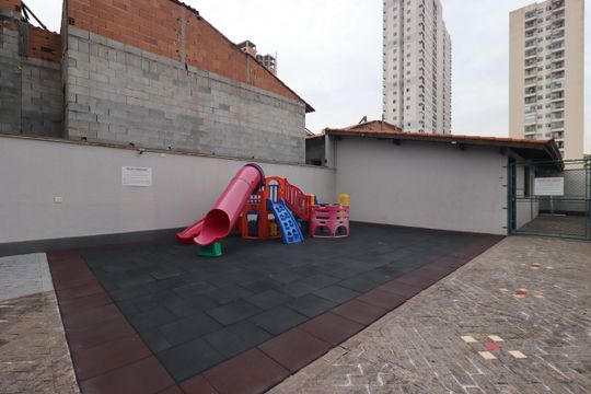 Área Comum - Playground de apartamento à venda com 3 quartos, 87m² em Vila Eldizia, Santo André