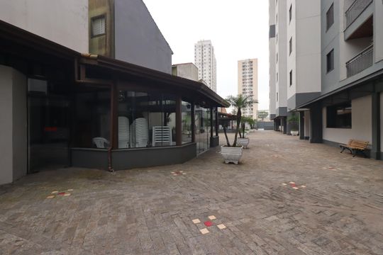 Área Comum - Churrasqueira 1 de apartamento à venda com 3 quartos, 87m² em Vila Eldizia, Santo André
