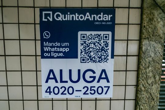 Placa Instalada -03/10/26-RJBA-36 de apartamento para alugar com 2 quartos, 60m² em Guarani, Belo Horizonte