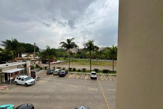 Vista da sala de apartamento à venda com 2 quartos, 50m² em Jardim Nova Europa, Campinas
