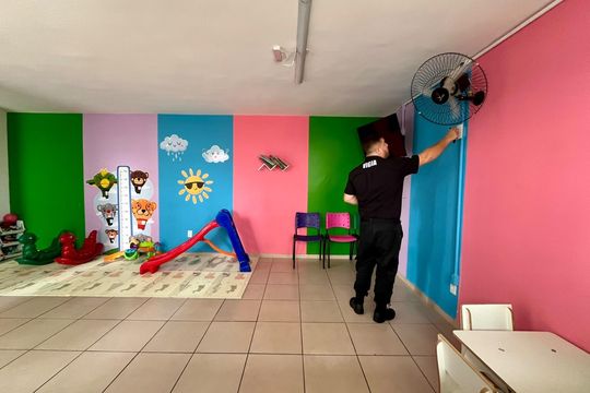 Área comum - Brinquedoteca de apartamento à venda com 2 quartos, 50m² em Jardim Nova Europa, Campinas