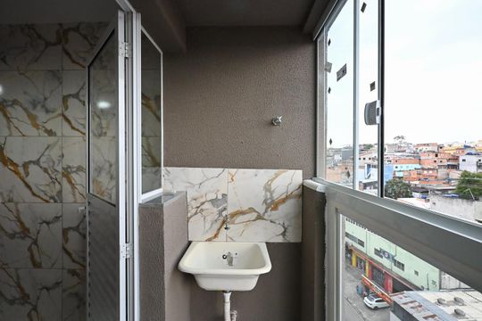 Área de Serviço de apartamento para alugar com 2 quartos, 38m² em Jardim Eledy, São Paulo